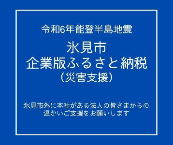 氷見市企業版ふるさと納税(災害支援)