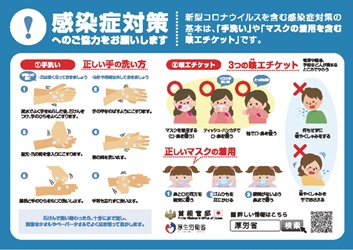 夏の感染対策