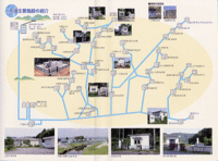 水道施設の地図