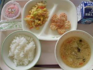 3月3日給食の写真