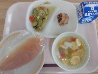 7月8日給食の写真