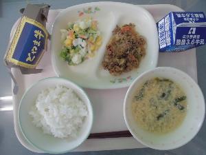 3月12日給食の写真