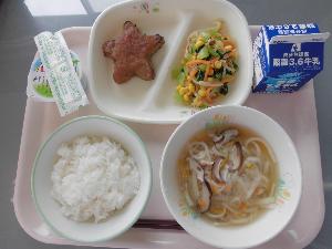 7月7日の給食写真