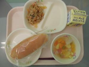 8月6日給食の写真