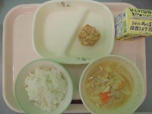 8月24日の給食写真