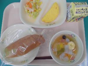 8月27日の給食写真