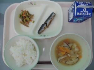 9月1日の給食写真