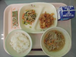 9月23日の給食写真