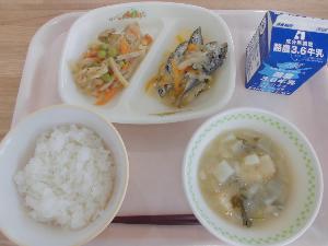 9月27日給食の写真