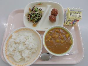 10月8日給食の写真