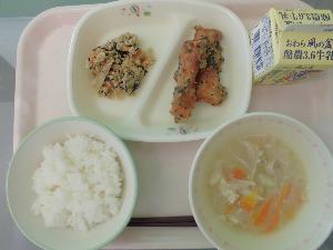 10月16日給食の写真