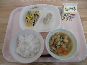 10月25日給食写真