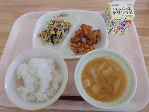 10月26日給食写真