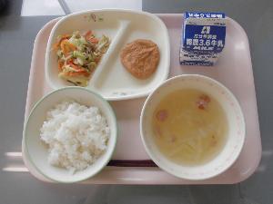 11月6日給食の写真