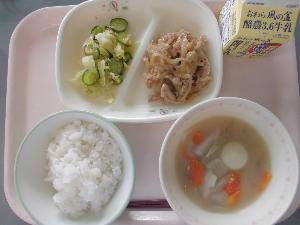 12月7日給食の写真