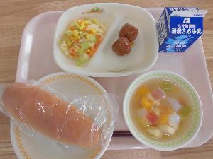 9月2日給食の写真