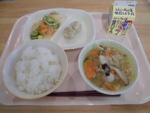 10月24日月曜日給食写真