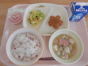 3月2日給食の写真