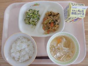 6月1日水曜日給食写真