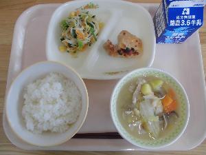 1月13日金曜日給食写真