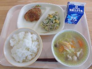 5月1日月曜日 給食写真