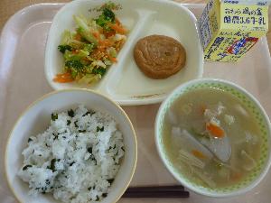 10月17日 火曜日 給食写真