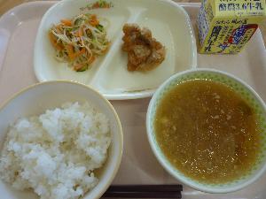 10月18日 水曜日 給食写真