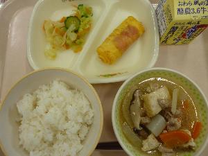 11月27日月曜日 給食写真