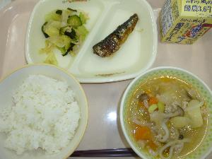 12月1日金曜日 給食写真