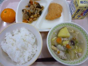 12月5日火曜日 給食写真