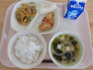 9月5日火曜日 給食写真