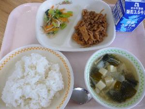 7月4日火曜日 給食写真