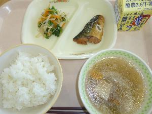 10月3日 給食写真