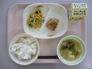 2月28日 水曜日 給食写真