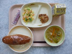 4月4日 木曜日 給食写真