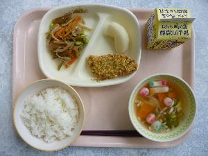 9月3日 給食写真