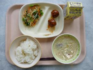 3月13日 水曜日 給食写真