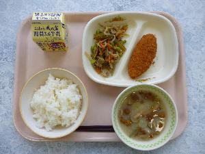 4月5日 金曜日 給食写真