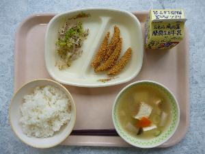 6月4日 火曜日 給食写真
