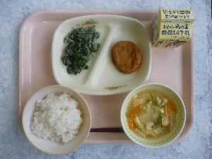 7月3日 水曜日 給食写真