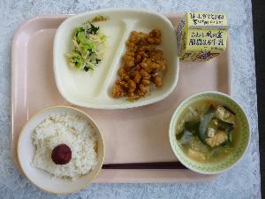 7月12日 金曜日 給食写真