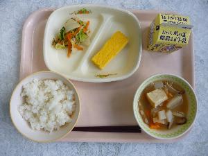 11月25日 月曜日 給食写真