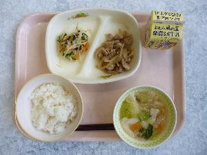 12月9日 月曜日 給食写真
