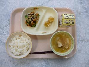 12月18日 水曜日 給食写真