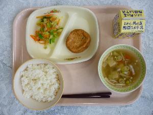 12月24日 火曜日 給食写真