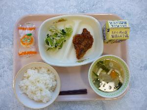 9月25日 水曜日 給食写真