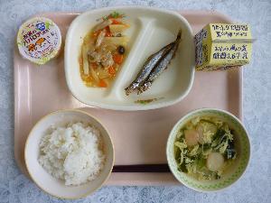 10月16日 水曜日 給食写真