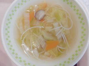 2月27日 白菜のスープ写真