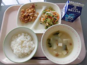 16日の給食