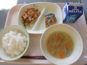 18日の給食